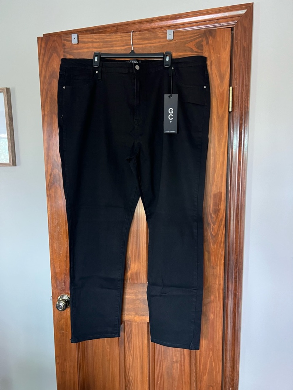 GC Black Slim Straight Men’s Jeans